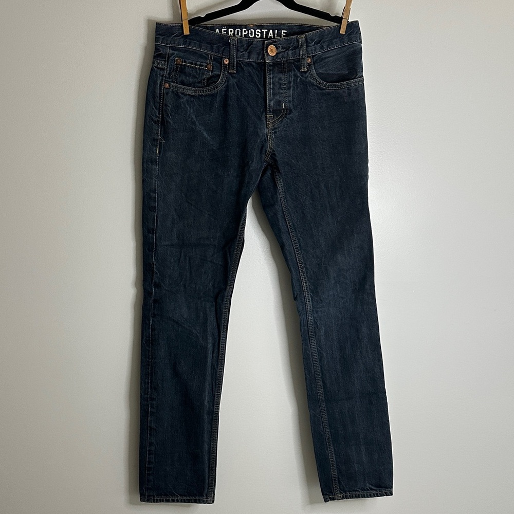 Aeropostale Men's Slim Fit Jeans in Deep Blue (2/$20)